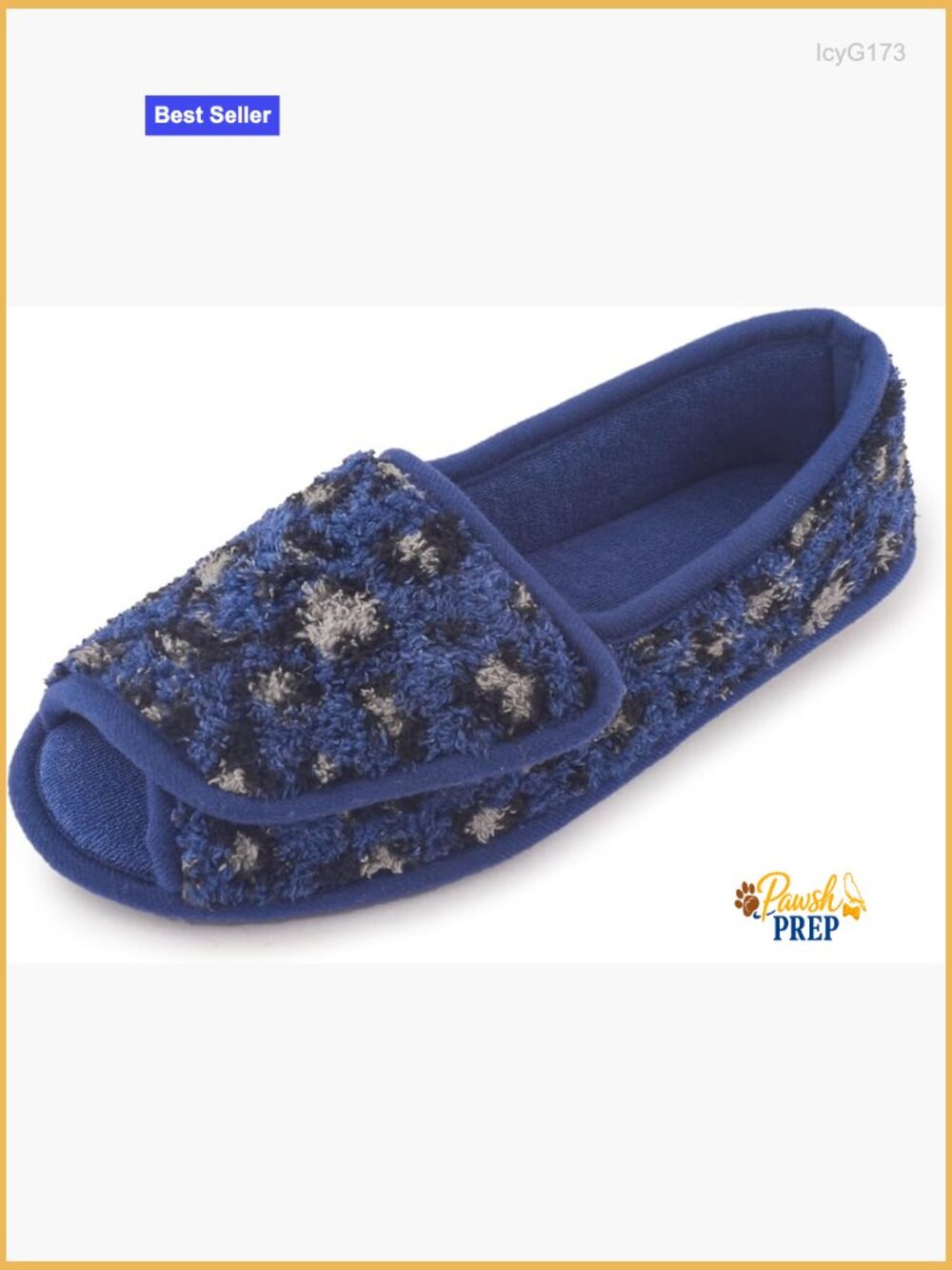 Womens Diabetic Slippers w/Arthritis Edema Adjustable Closure Memory Foam House